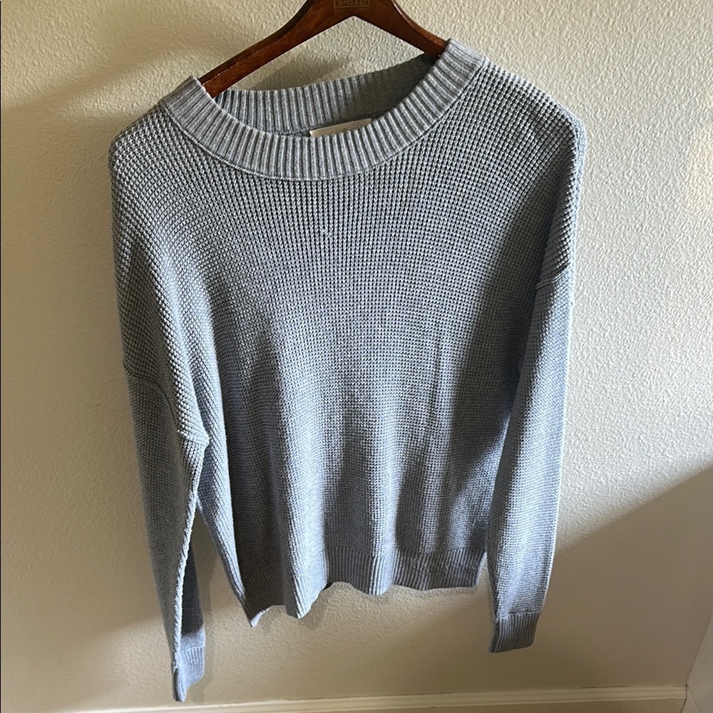 Treasure & Bond Gray Knit Sweatshirt